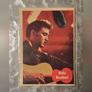 Vintage 1956 Elvis Presley Trading Card